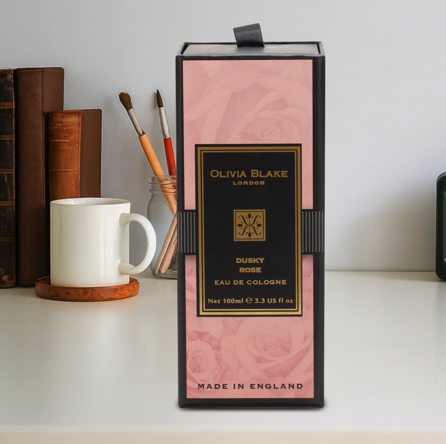 Olivia Blake Dusky Rose Perfume for Women – Fine Fragrance Eau de Cologne Spray, 100 ml/3.3 fl oz