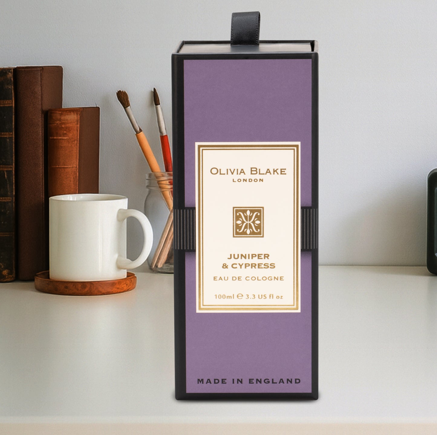 Olivia Blake Juniper & Cypress Perfume for Women – Fine Fragrance Eau de Cologne Spray, 100 ml/3.3 fl oz