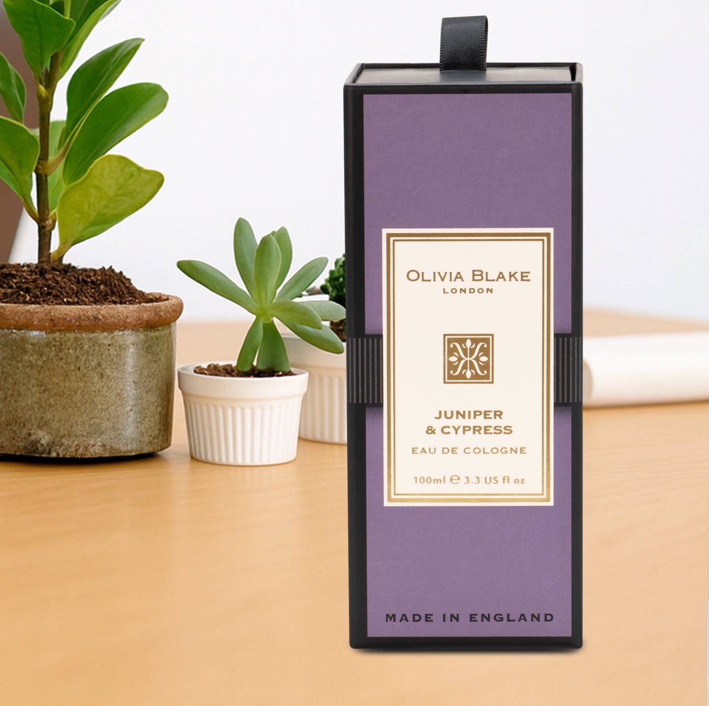 Olivia Blake Juniper & Cypress Perfume for Women – Fine Fragrance Eau de Cologne Spray, 100 ml/3.3 fl oz