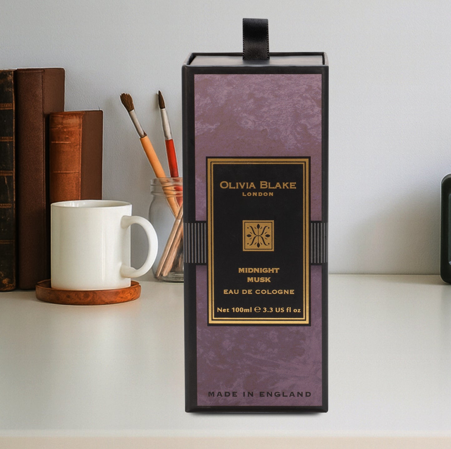 Olivia Blake Midnight Musk Perfume for Women – Fine Fragrance Eau de Cologne Spray, 100 ml/3.3 fl oz