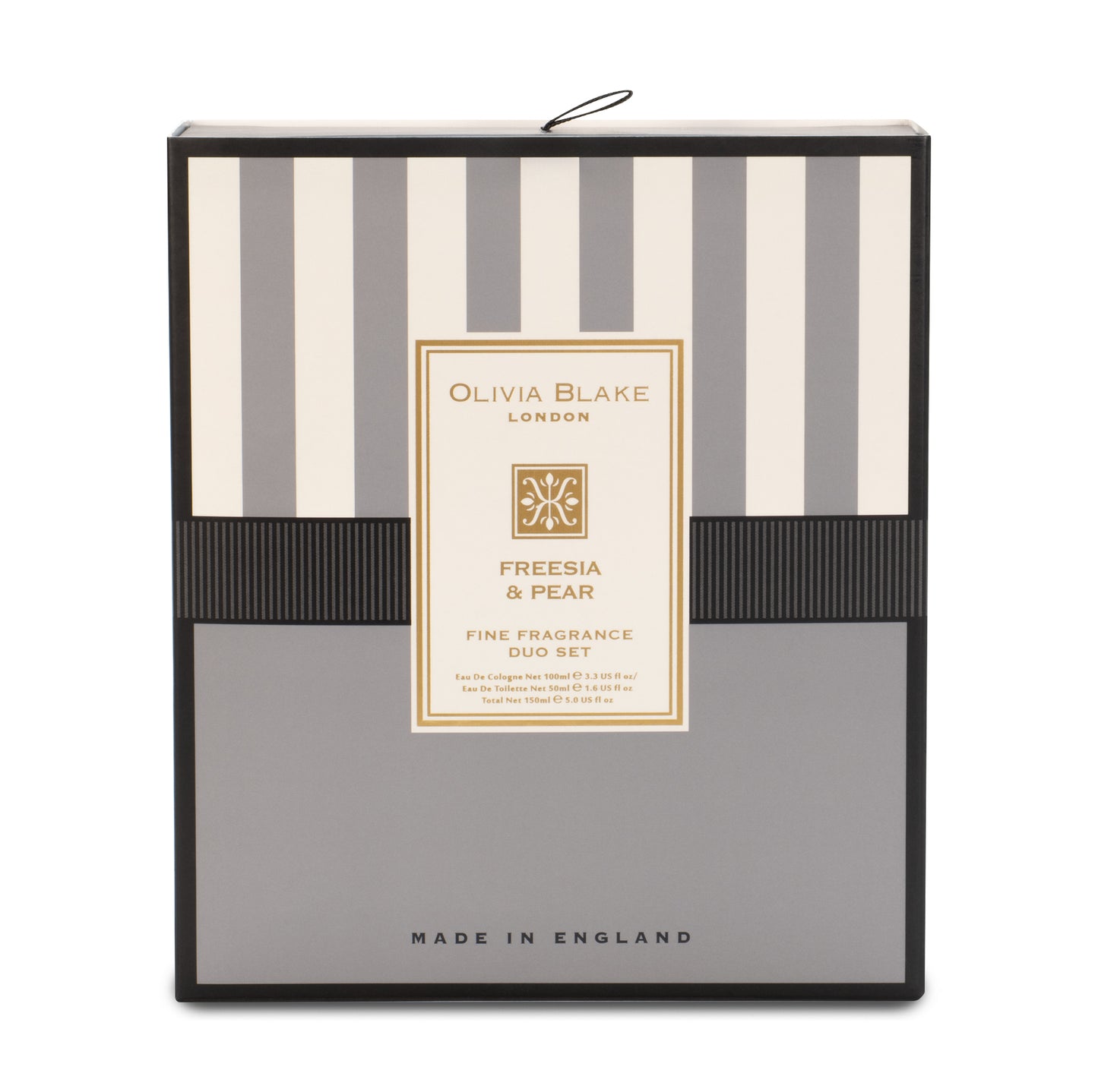 Olivia Blake Fine Fragrance Freesia & Pear Duo Gift Set – 100 ml/3.38 fl oz Eau de Cologne & 50 ml/1.69 fl oz Eau de Toilette, Fruity Floral Perfume for Women, Made in England