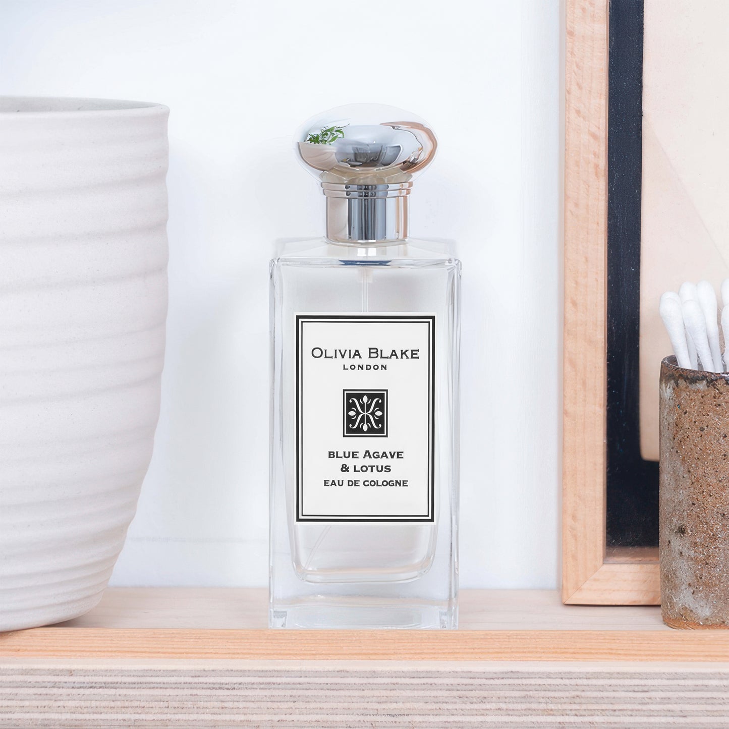 Olivia Blake Blue Agave & Lotus Perfume for Women – Fine Fragrance Eau de Cologne Spray, 100 ml/3.3 fl oz