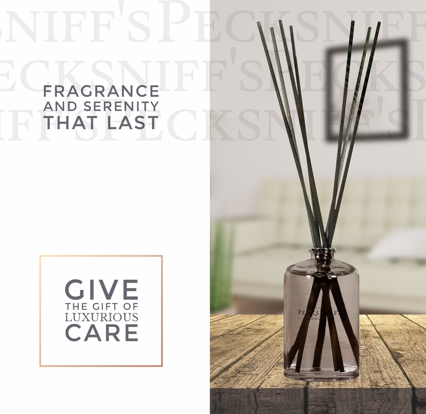 Pecksniffs Bourbon & Mandarin Diffuser | 100ml/3.38 Fl Oz