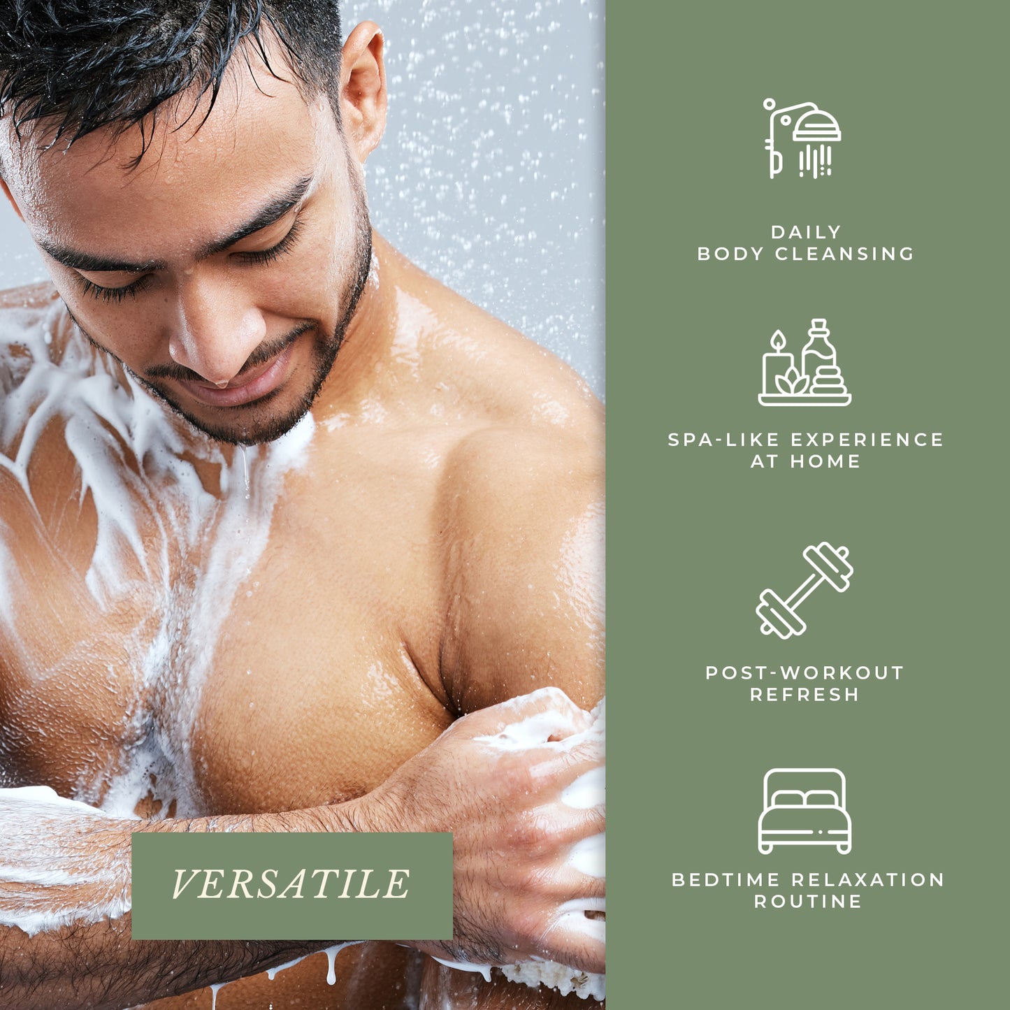 Pecksniffs Active 3-In-1 Cleansing Gel | 1L/1000 ml/33.81 Fl Oz