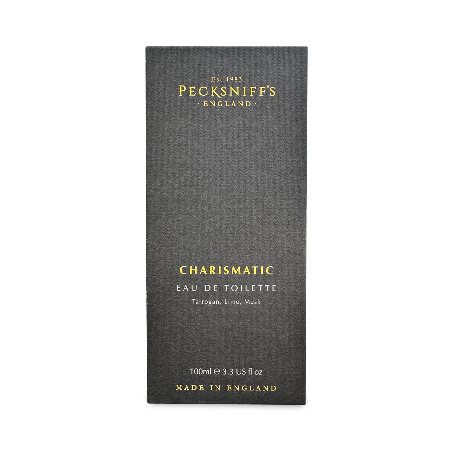 Pecksniff’s Mens 100 ml/3.3 fl oz Eau de Toilette Charismatic – Fresh Fougere Cologne with Bergamot, Lime, Lily & Freesia