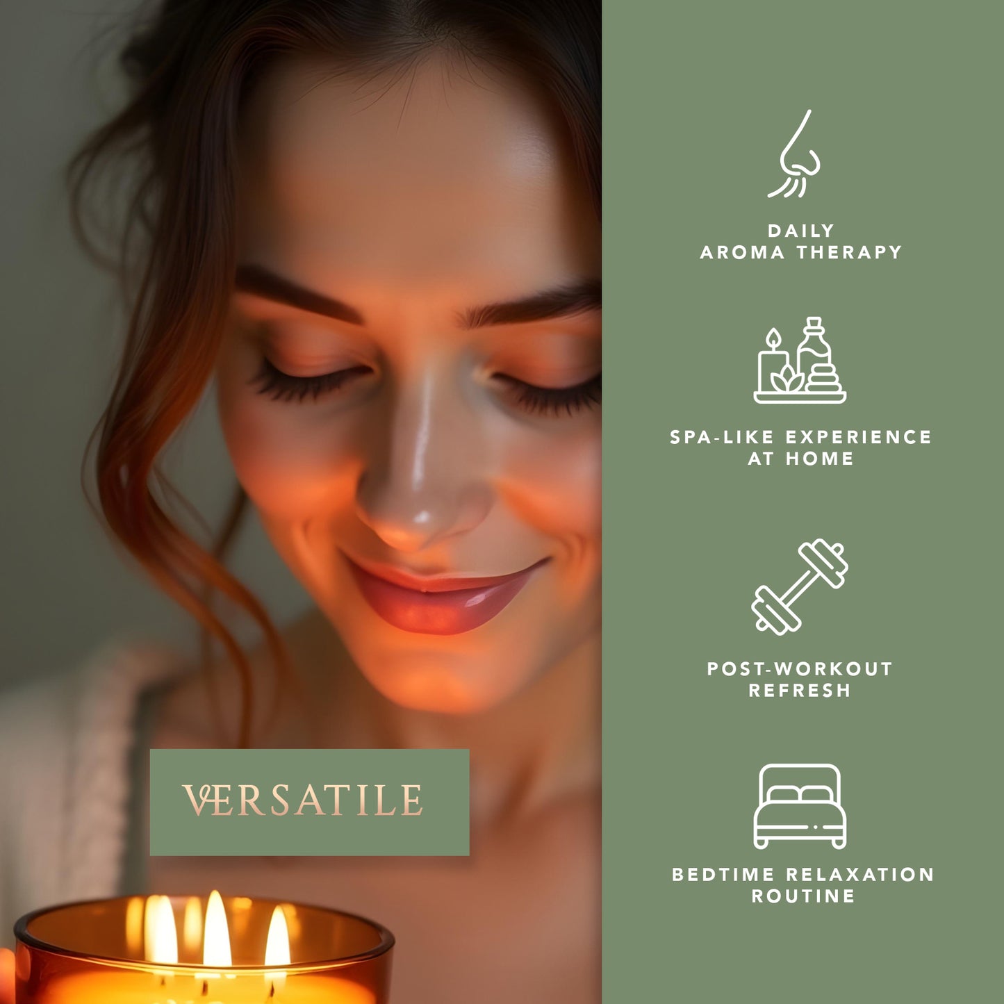 Pecksniffs Aromatherapy De-Stress Candle | 3 Wicks, 285g/10oz