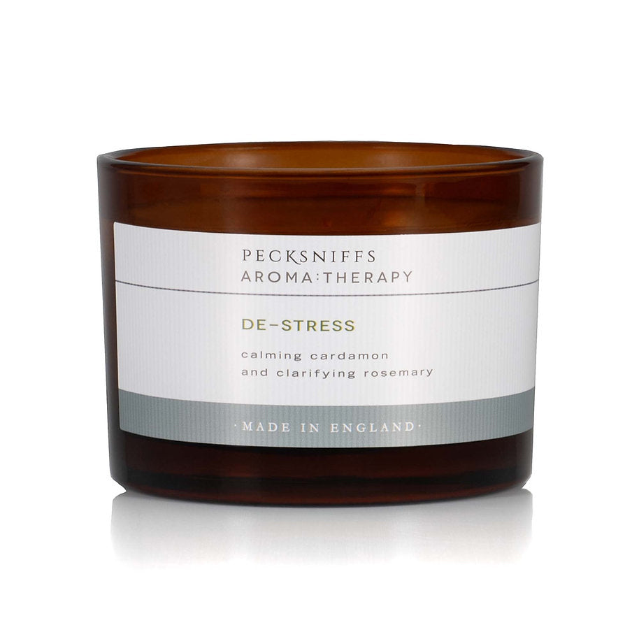 Pecksniffs Aromatherapy De-Stress Candle | 3 Wicks, 285g/10oz