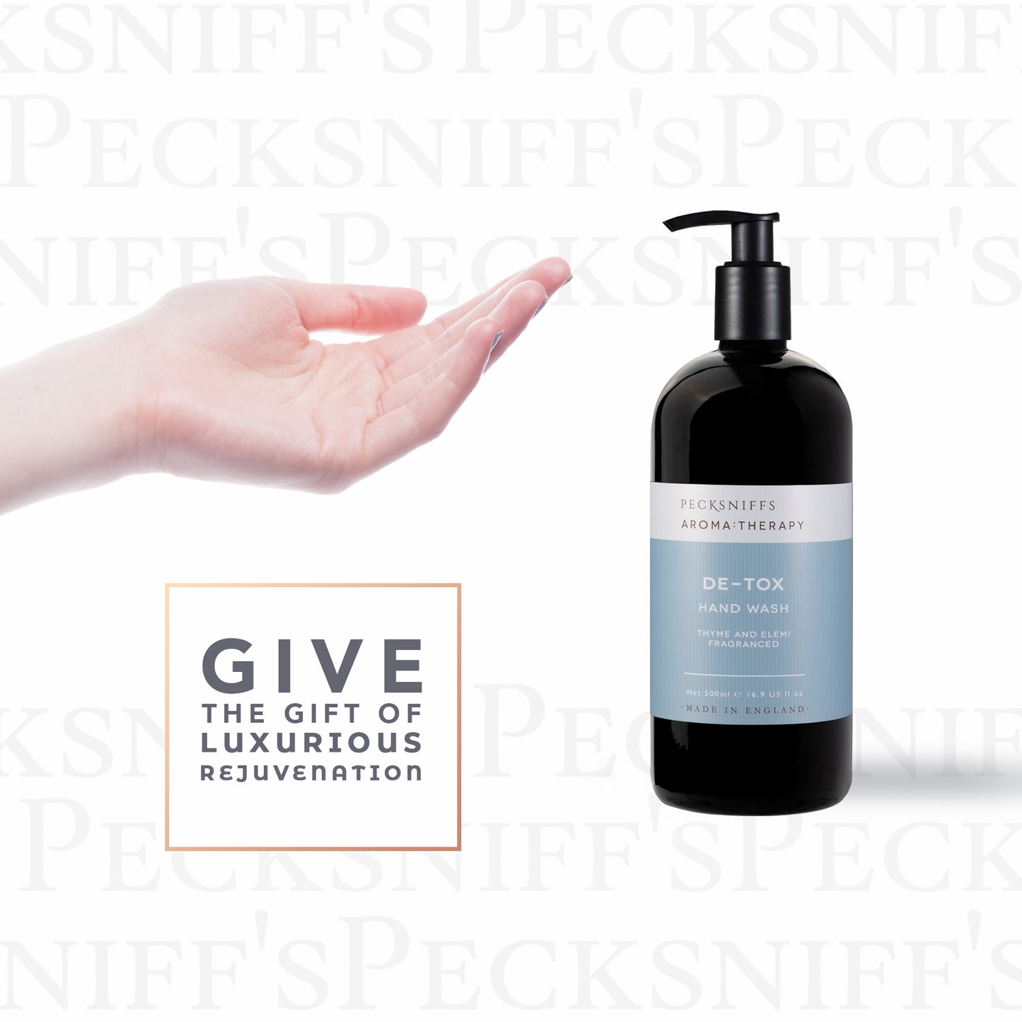 Pecksniff's Aroma:Therapy De-Tox 500 ml/16.9 fl oz Hand Wash