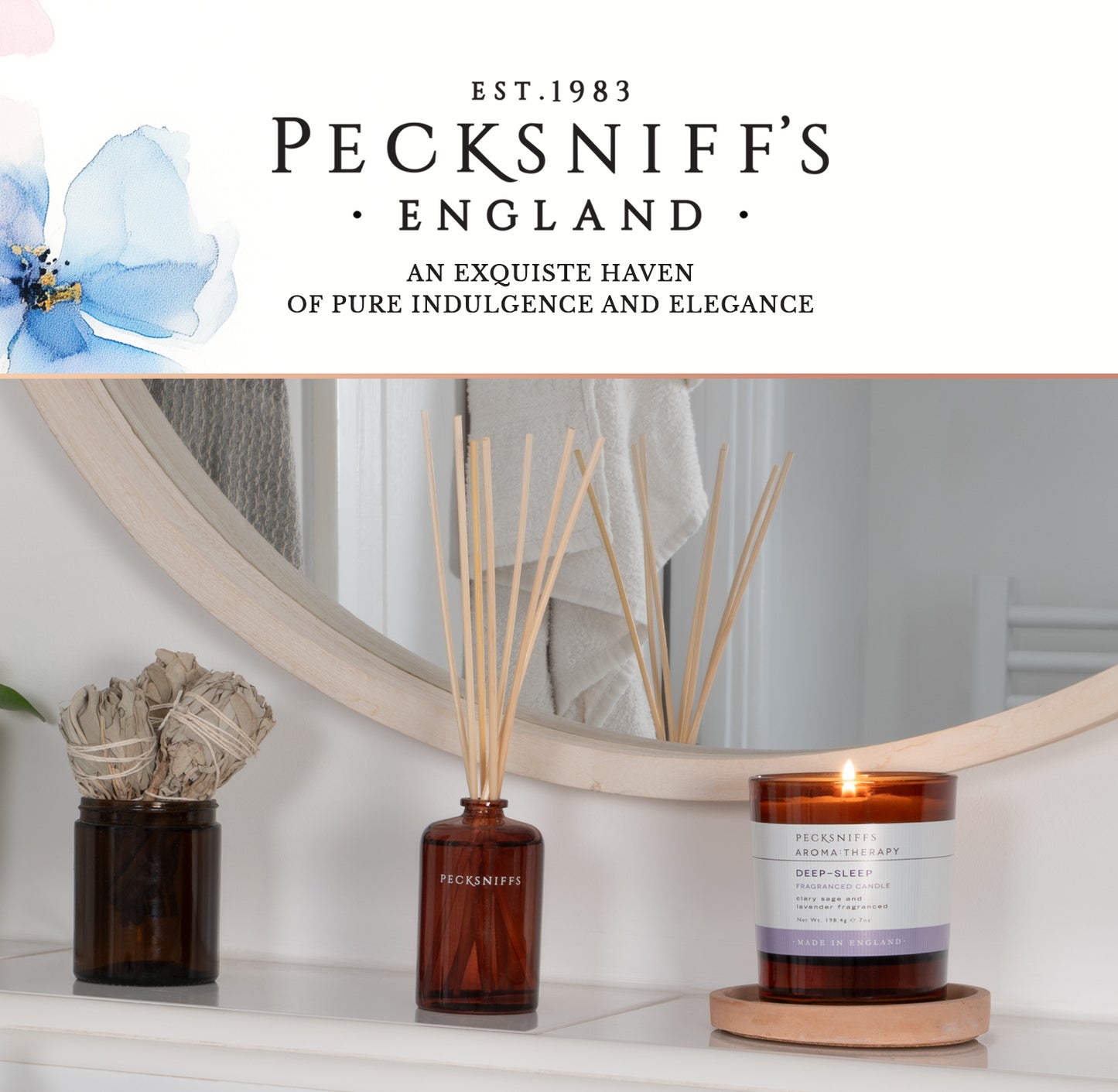 Pecksniffs Deep-Sleep Diffuser | 100ml/3.38 Fl Oz