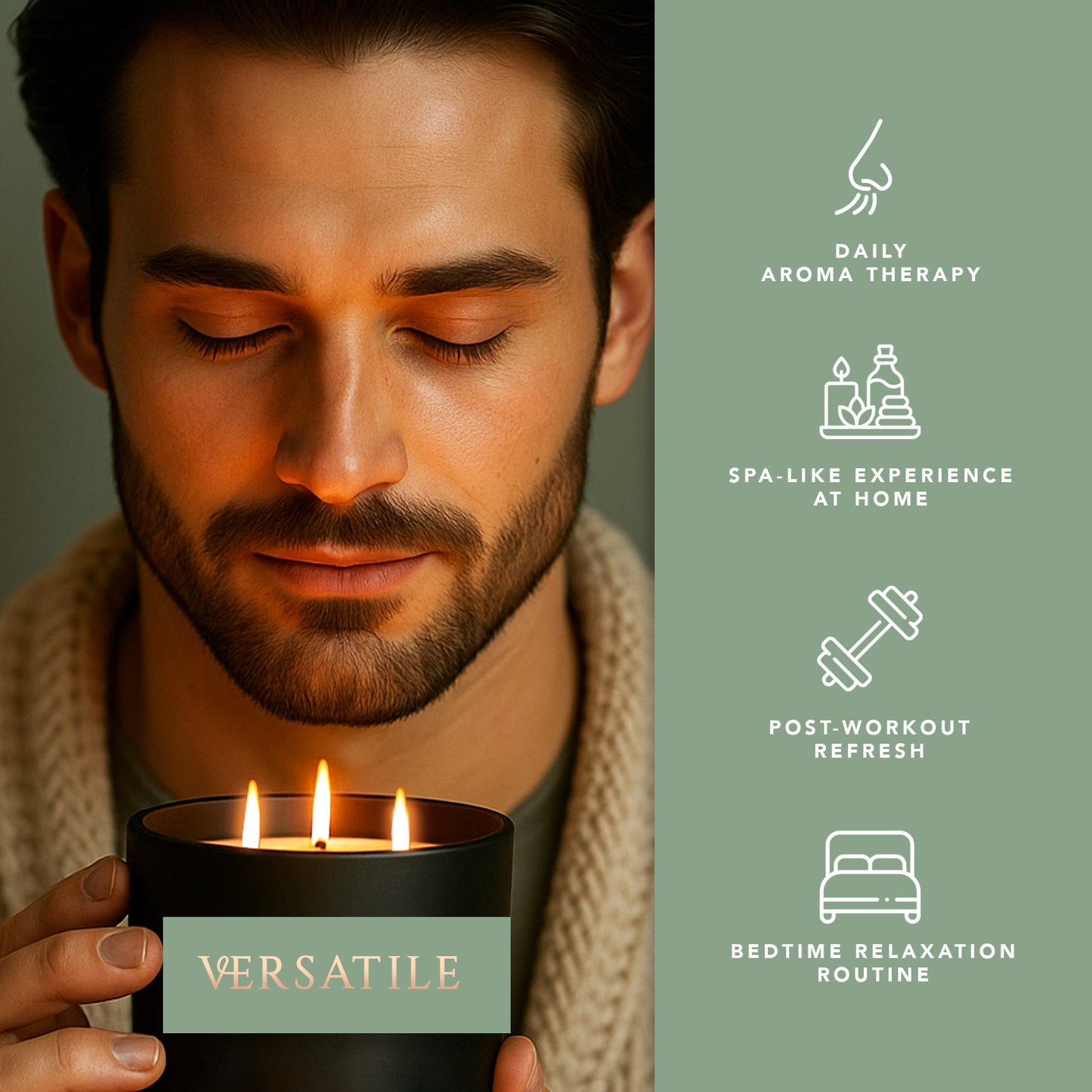 Pecksniffs Bamboo & Vetiver Candle | 3 Wicks, 550g/19.40oz