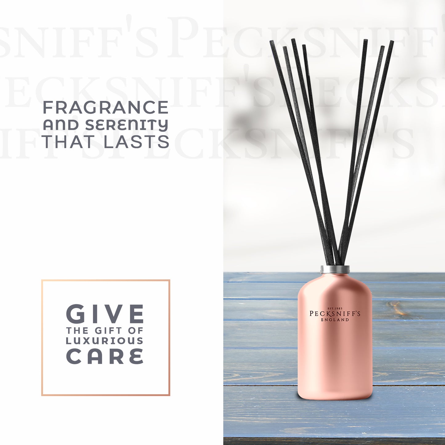 Pecksniffs Bronzed Pearl Diffuser | 100ml/3.38 Fl Oz