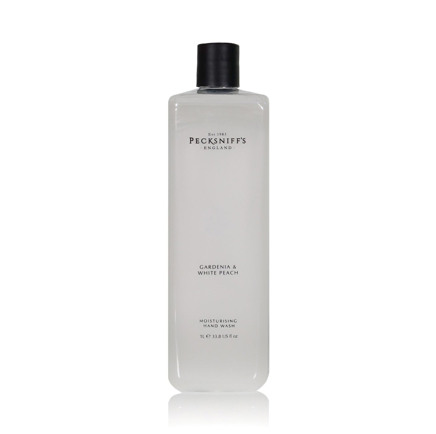 Pecksniffs Classic Gardenia & White Peach Scented Moisturizing Hand Wash Refill | 1L/1000ml, 33.8 Fl oz