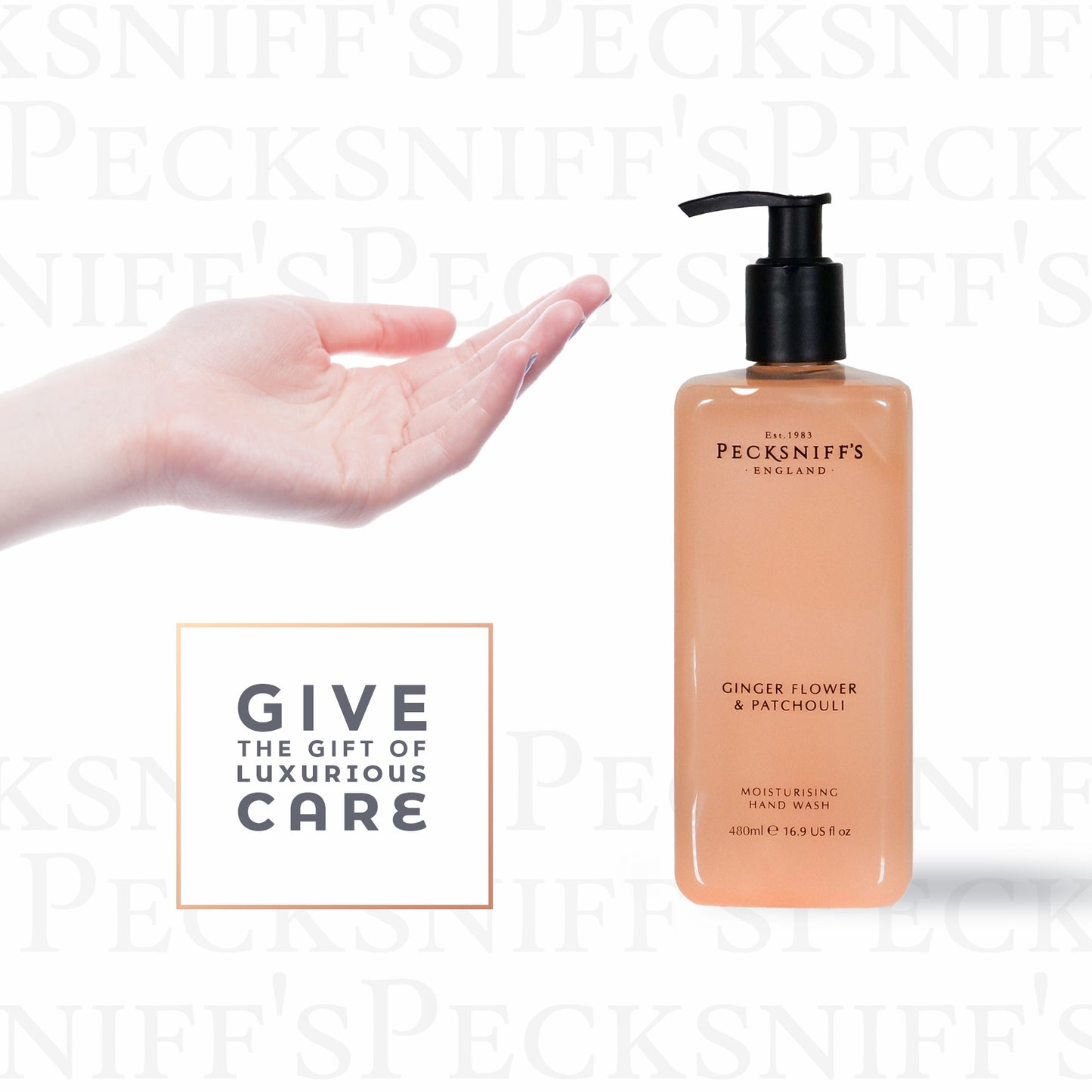 Pecksniff's Ginger Flower and Patchouli Hand Wash 480ml/16.2 fl oz