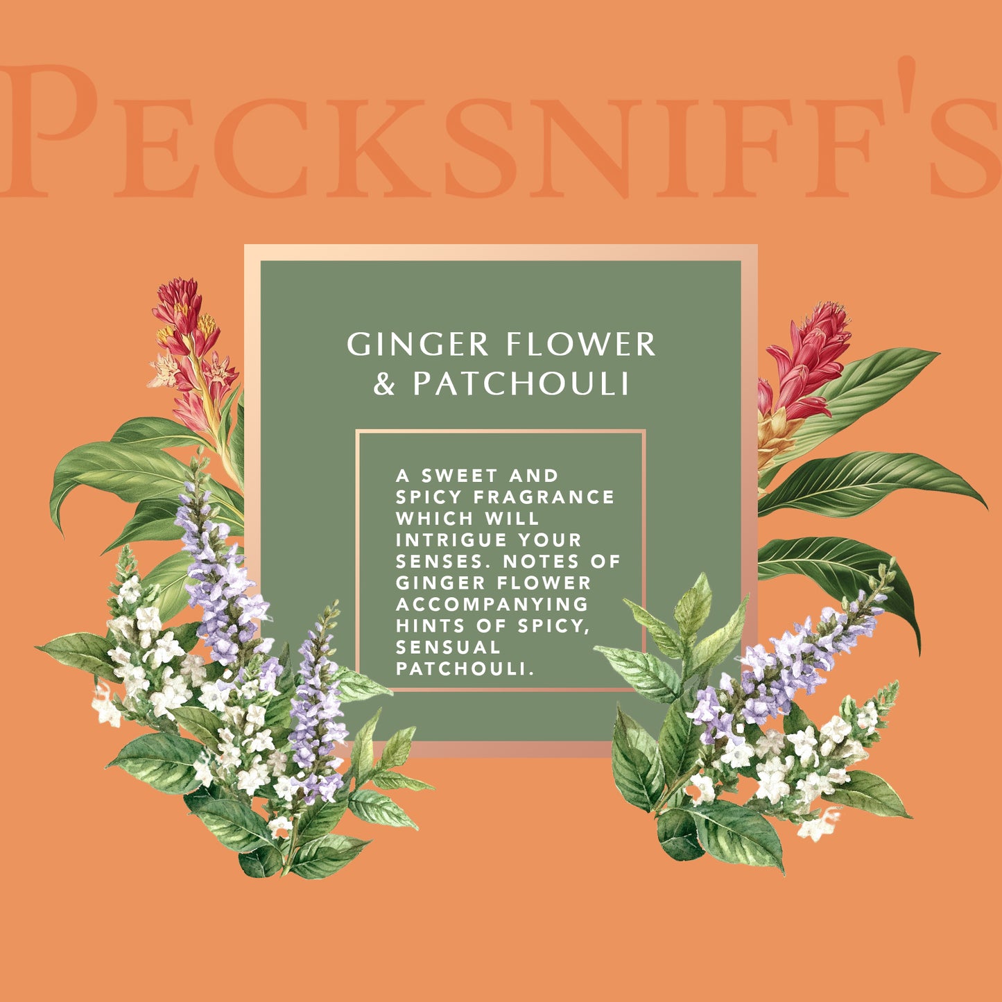 Pecksniff's Ginger Flower & Patchouli Moisturizing Shower Gel | 750 ml/25.3 Fl Oz