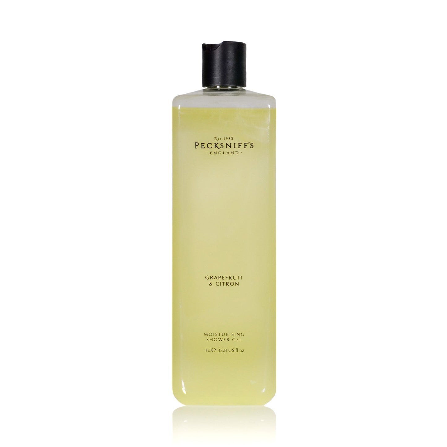 Pecksniffs Grapefruit & Citron Moisturizing Shower Gel | 1000 ml / 33.80 Fl Oz