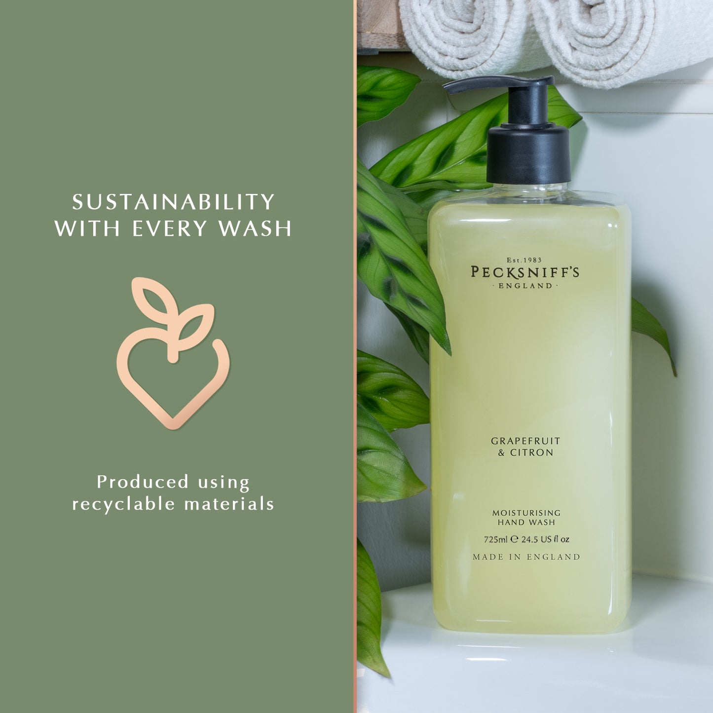 Pecksniff's Grapefruit & Citron Hand Wash 725 ml/24.5 Fl Oz