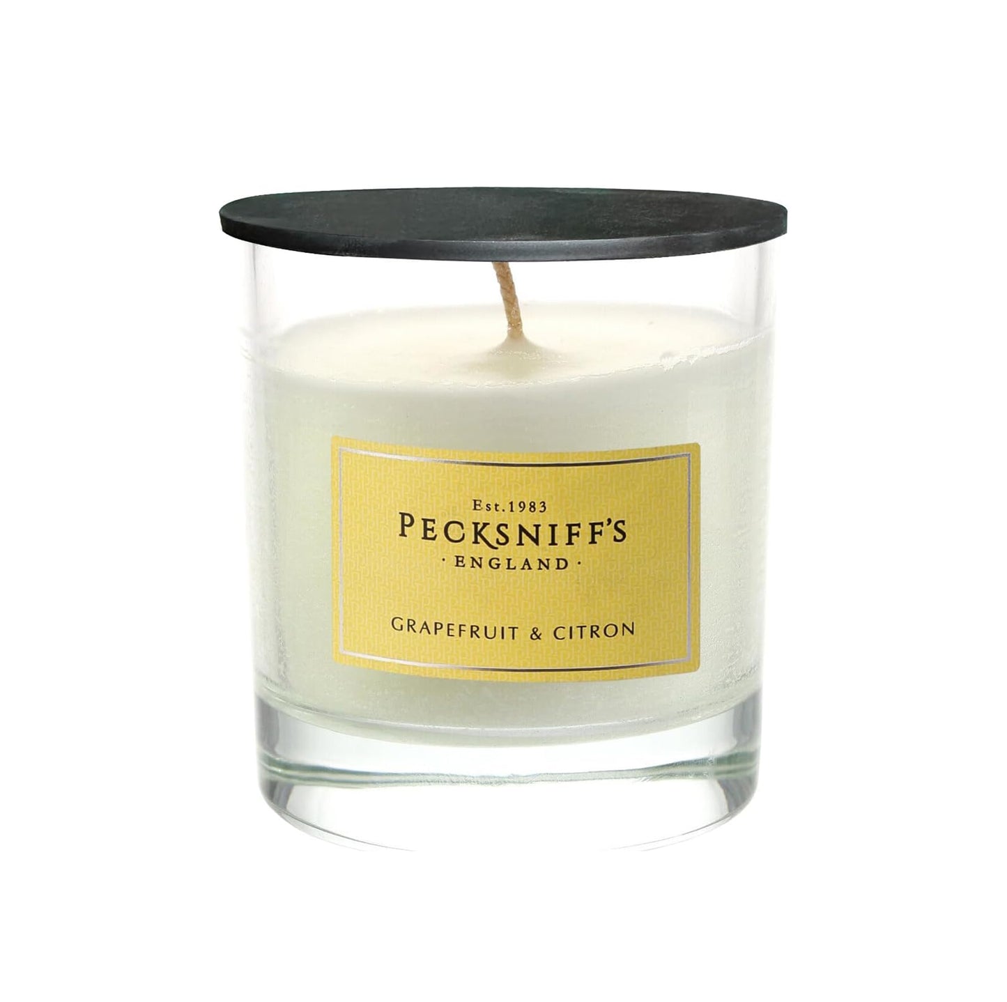 Pecksniff's Classic Grapefruit & Citron Scented Candle | 1 Wick, 184g/6.49oz