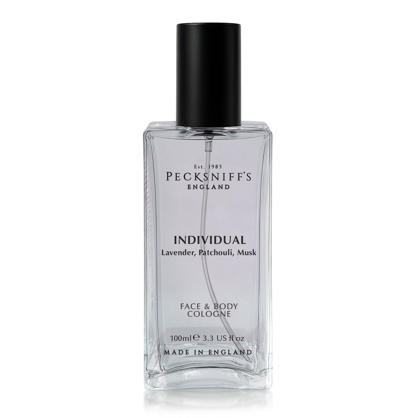 Peckniff's Men’s Face & Body Cologne – Individual Fresh Fougere, Distinctive Men’s Cologne with Clean Finish, Everyday Wear, 100ml / 3.4 fl oz
