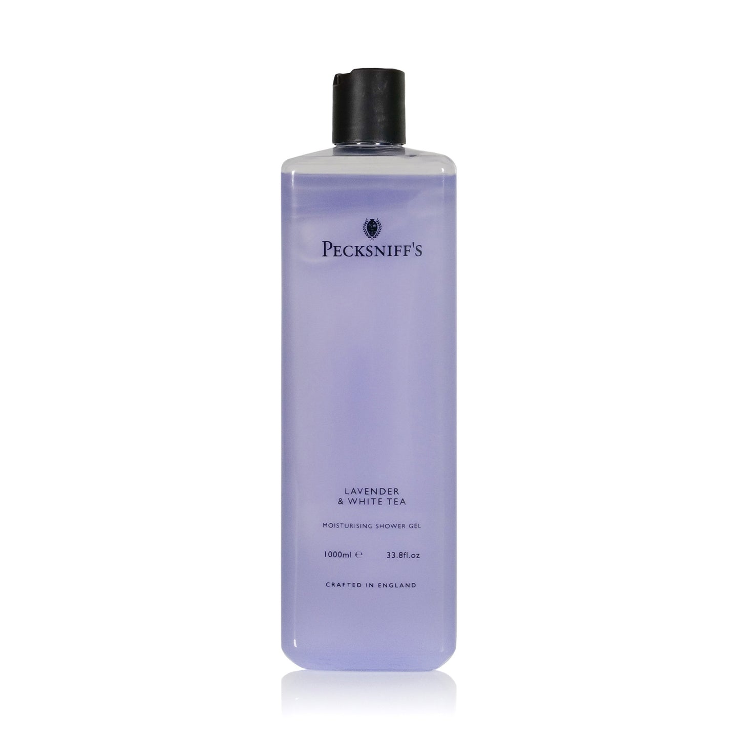 Pecksniffs Lavender & White Tea Moisturizing Shower Gel | 1000 ml / 33.80 Fl Oz