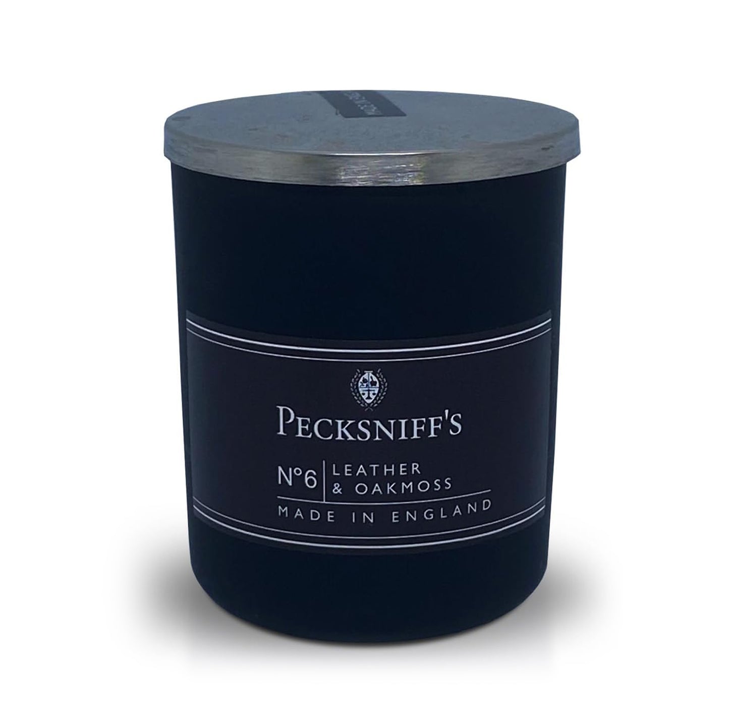 Pecksniffs Leather & Oakmoss Scented Candle | 1 Wick, 100g/3.5oz