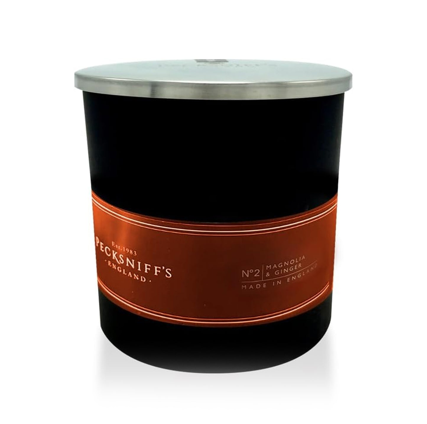 Pecksniffs Black Magnolia & Ginger Scented Candle | 1 Wick, 184g/6.49oz