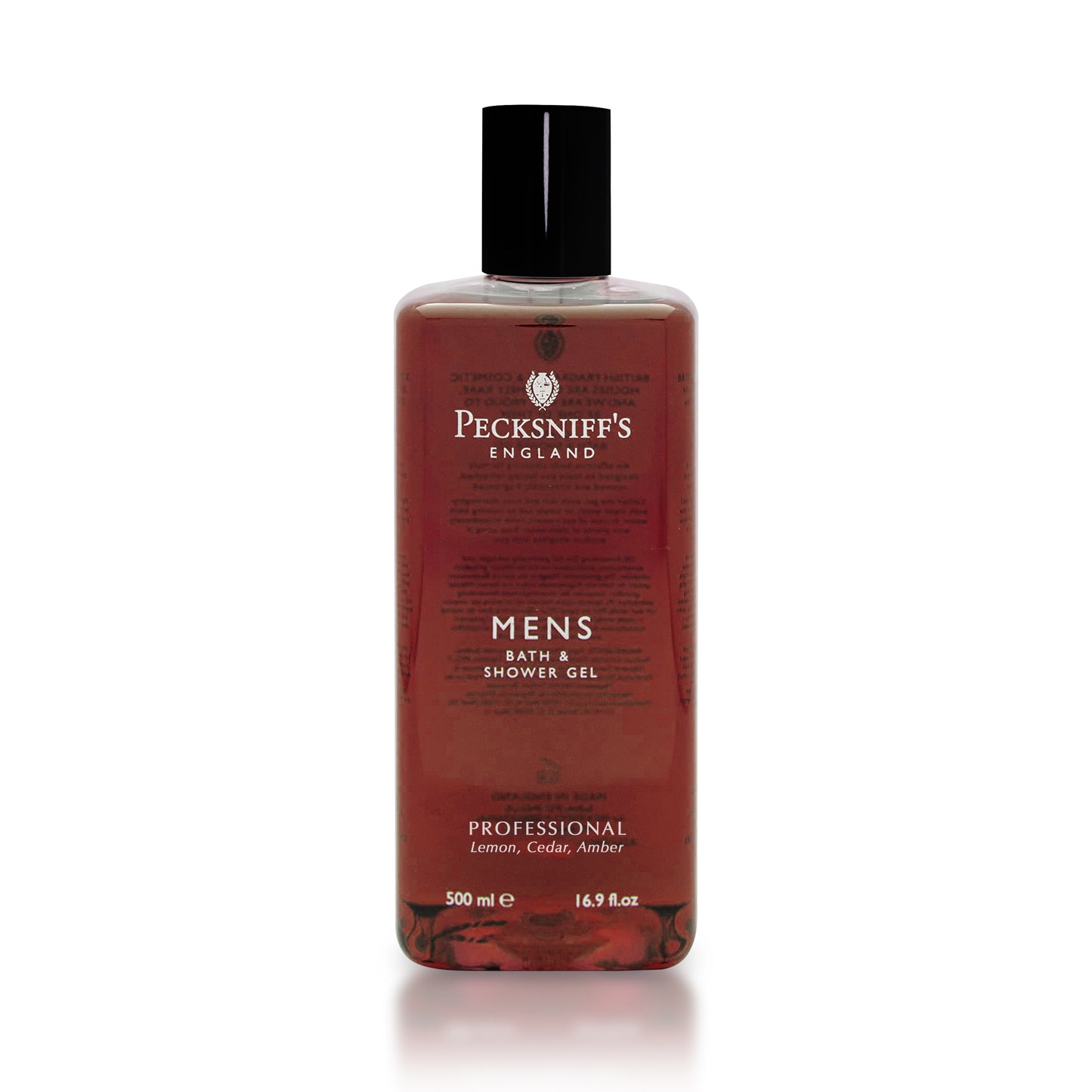 Pecksniffs Professional Men's Bath and Shower Gel | 500ml /16.9 Fl Oz