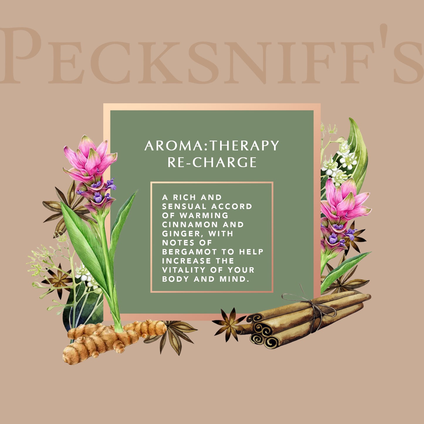 Pecksniff's Aroma:Therapy Re-Charge Shower Gel – Luxurious Moisturizing Bath & Body Cleanser, 1000 ml/33.8 fl oz Bottle