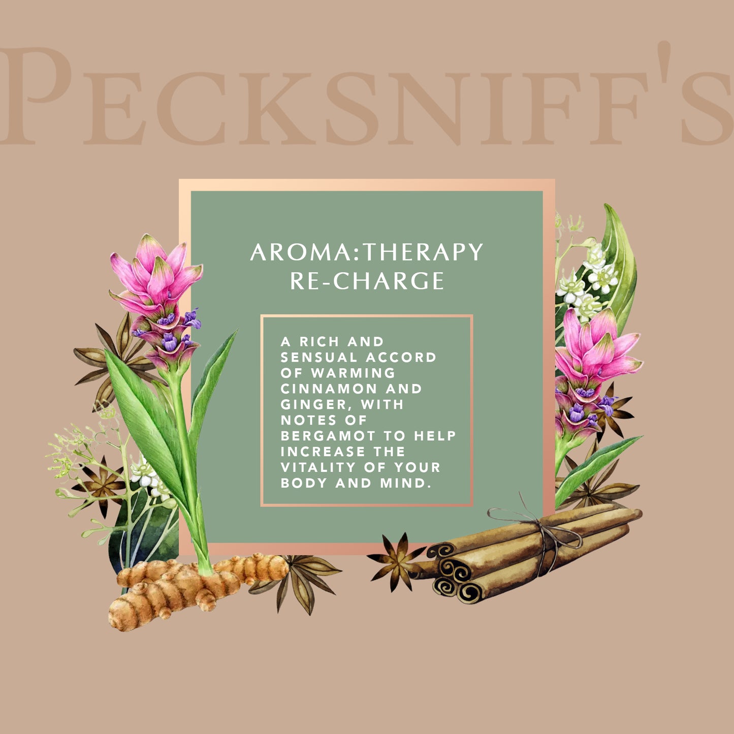 Pecksniffs Amber Re-Charge Candle | 3 Wicks, 550g/19.40oz