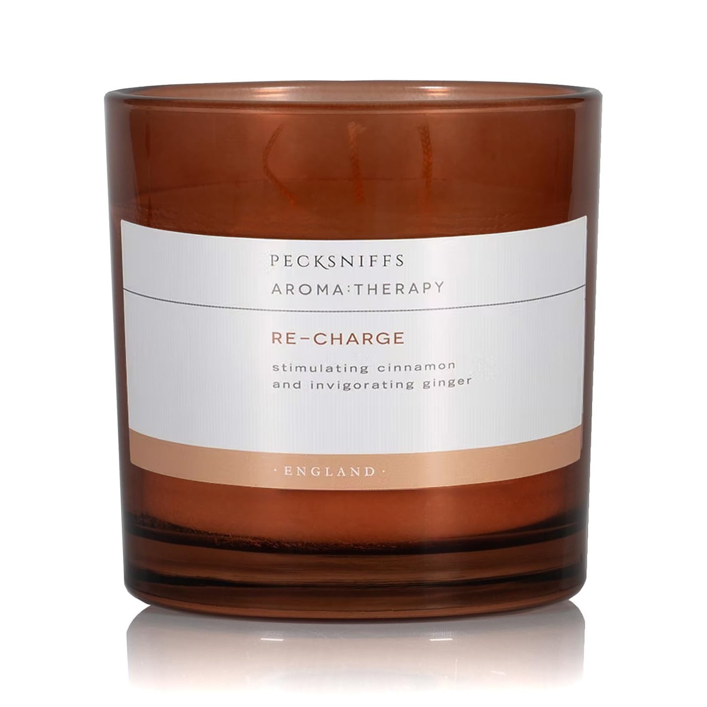 Pecksniffs Amber Re-Charge Candle | 3 Wicks, 550g/19.40oz