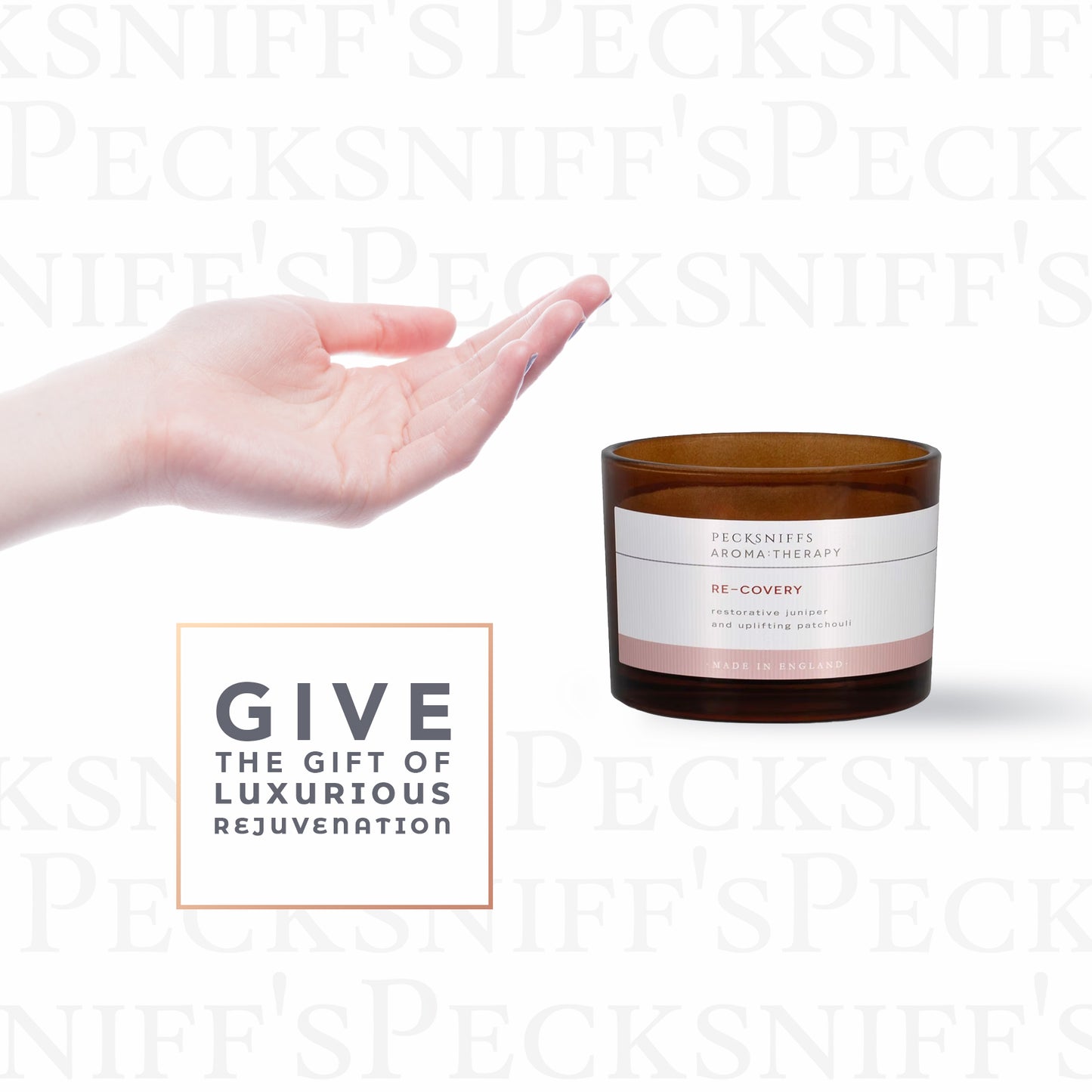 Pecksniffs Aromatherapy Re-Covery Candle | 3 Wicks, 283g/9.9oz