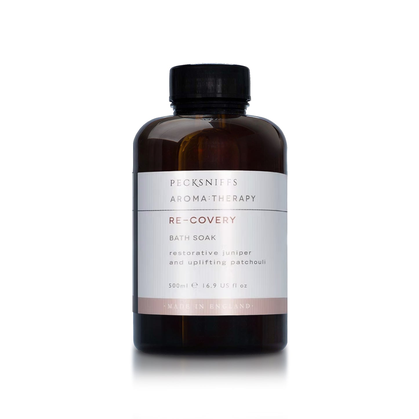 Pecksniffs Aroma:Therapy Re-Covery Bath Soak Decanter | 500ml/16.9 Fl Oz