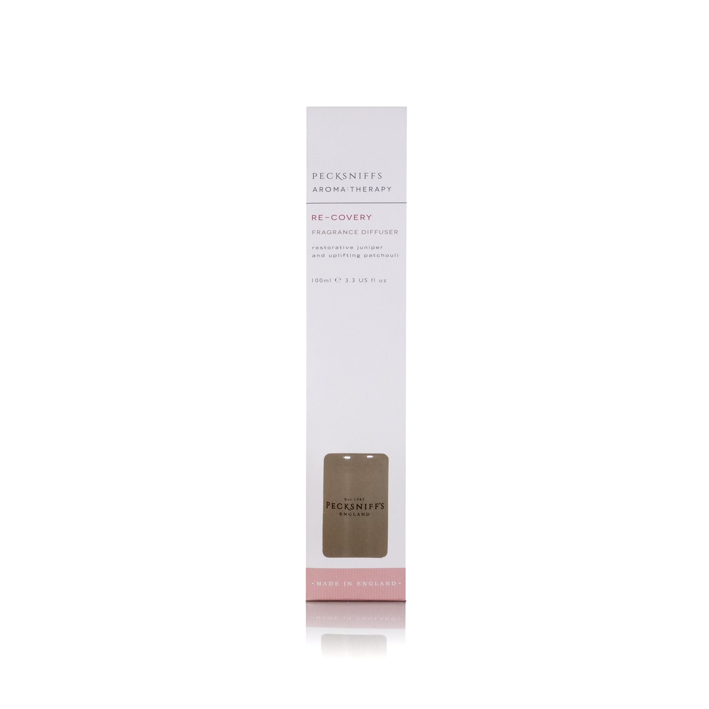 Pecksniff's Aroma Therapy Re-Covery Reed Diffuser, 100 ml/3.38 Fl Oz