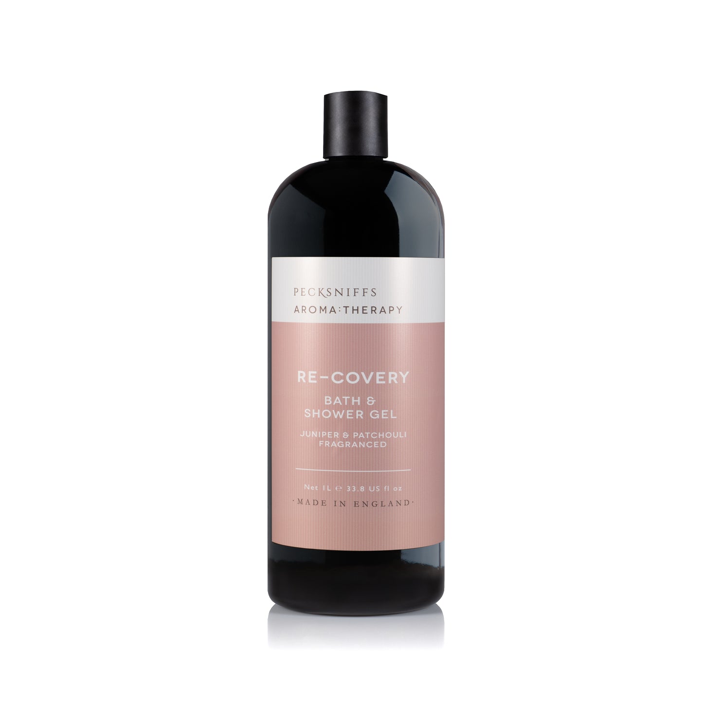 Pecksniff's Aroma:Therapy ReCovery Shower Gel – Luxurious Moisturizing Bath & Body Cleanser, 1000 ml/33.8 fl oz Bottle