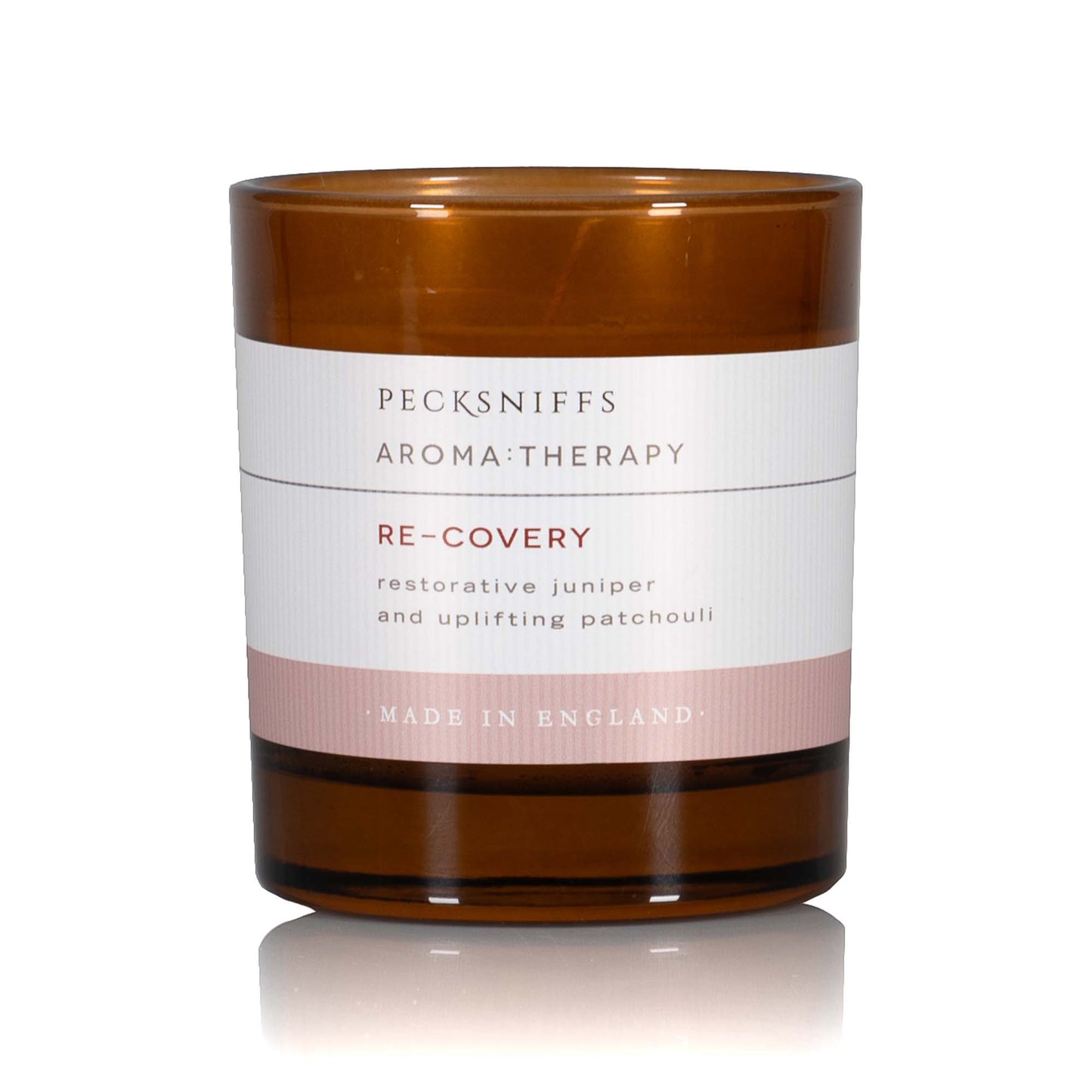 Pecksniffs Aromatherapy Re-Covery Candle with Dust Cover | 1 Wick, 150g/5.29oz