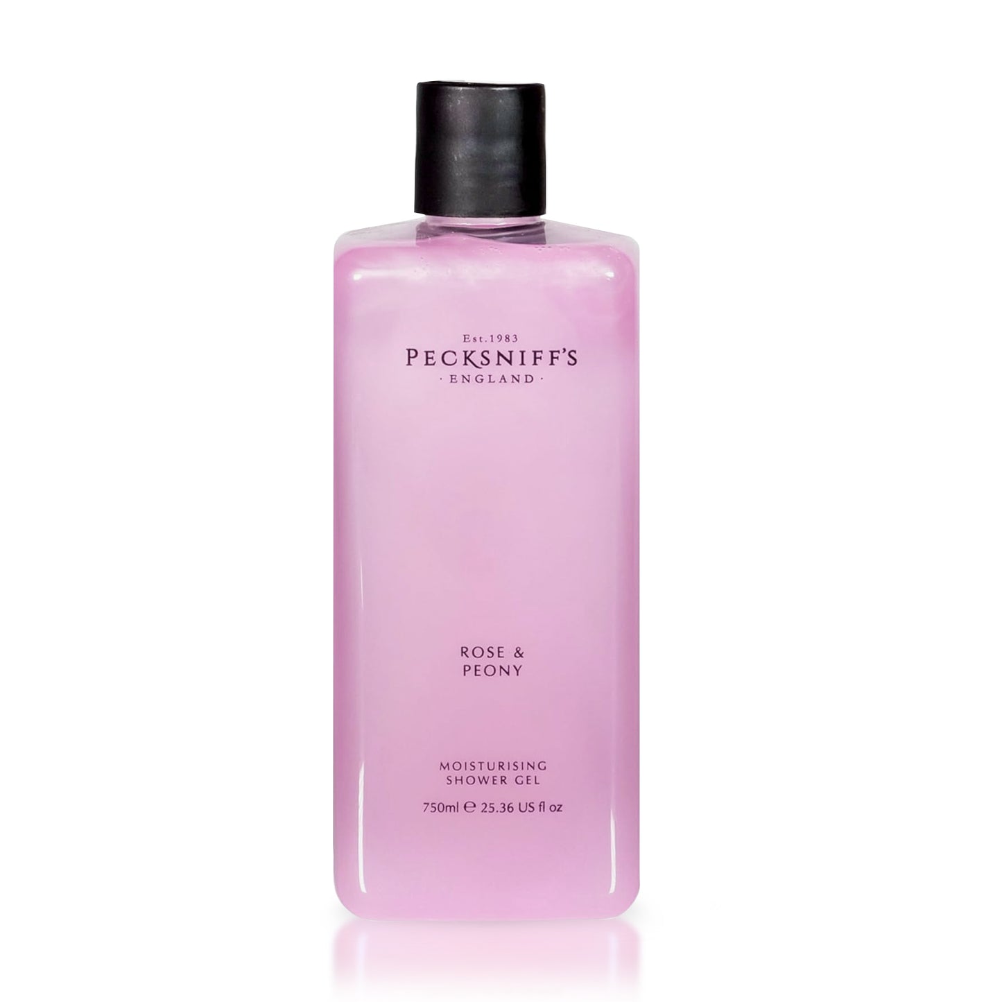 Pecksniff's Rose & Peony Moisturizing Shower Gel | 750ml / 25.36 Fl Oz