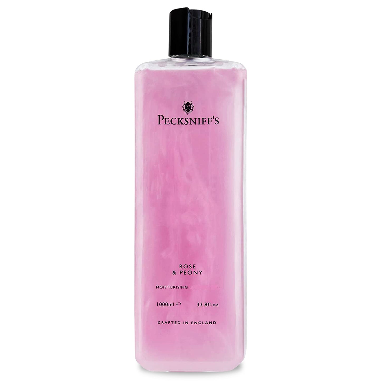Pecksniffs Classic Rose & Peony Scented Moisturizing Hand Wash Refill | 1L/1000ml, 33.8 Fl oz