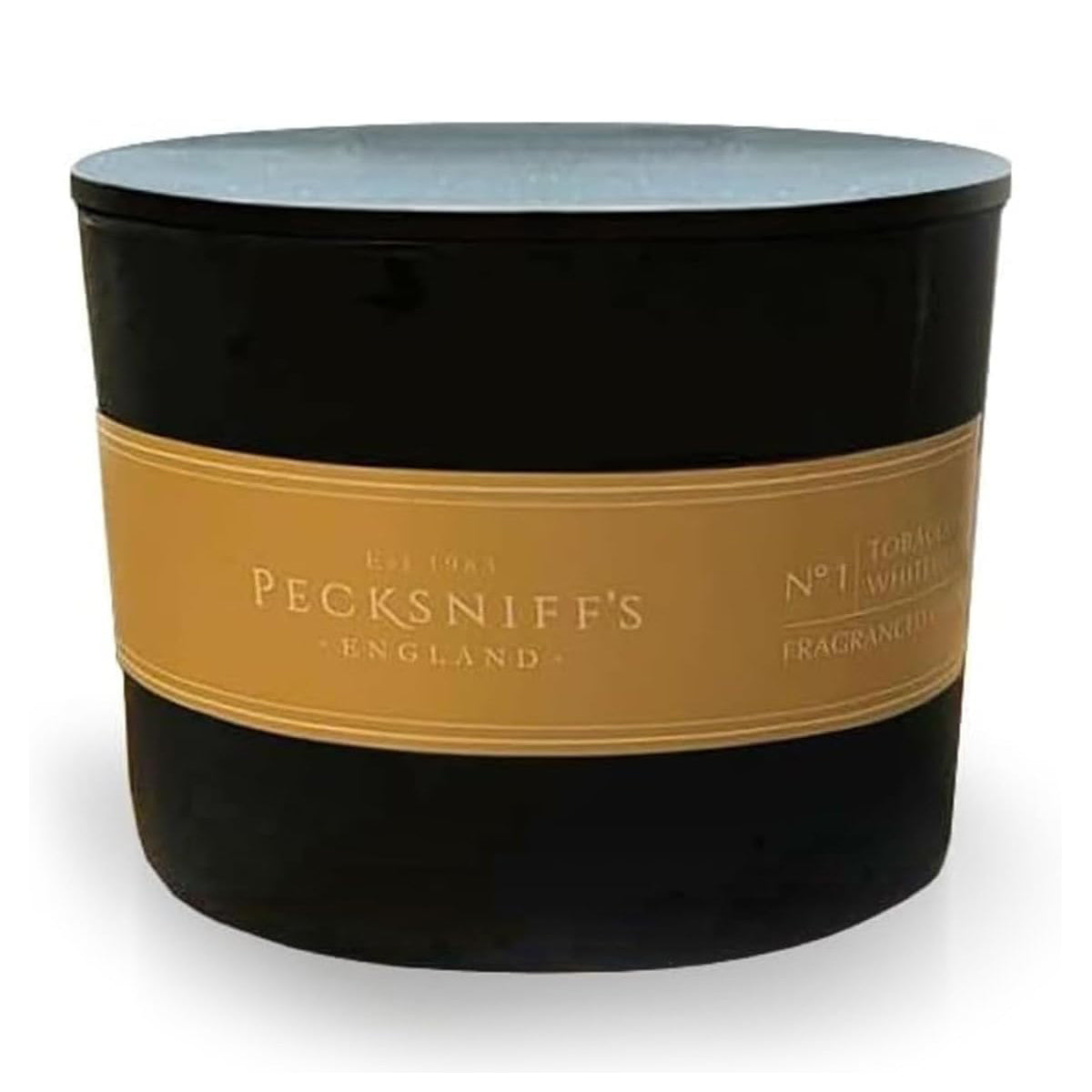 Pecksniffs Tobacco & White Wood Candle | 3 Wicks, 515g /18.16oz