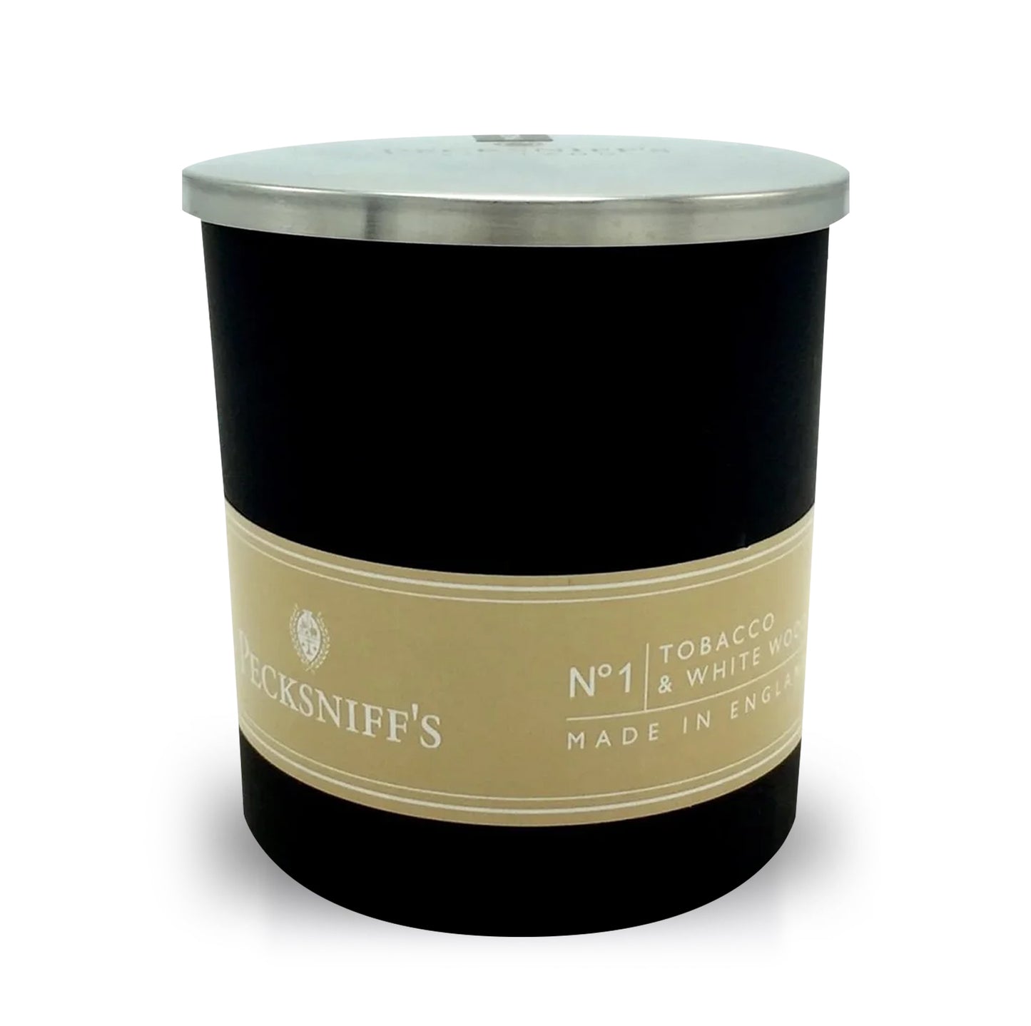 Pecksniffs Tobacco & White Wood Scented Candle | 1 Wick, 100g/3.5oz