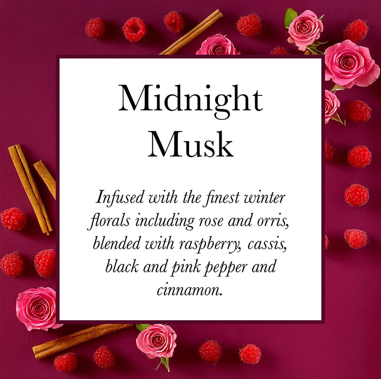 Olivia Blake Midnight Musk Trio Gift Set – Luxury Bath & Shower Gel 250ml, Hand & Body Lotion 250ml, Fragranced Candle 100ml – Elegant Home & Body Collection, Made in London