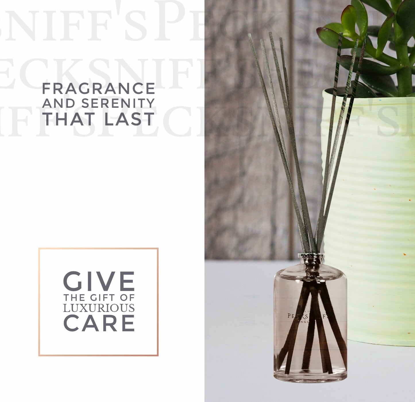 Pecksniffs Vetiver & Musk Diffuser | 100ml/3.38 Fl Oz
