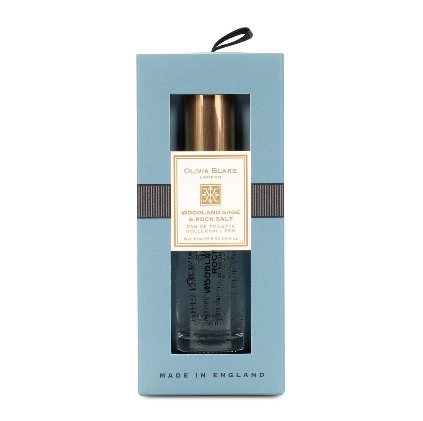 Olivia Blake Woodland Sage Rock Salt Perfume Roller Ball – 15 ml/0.52 fl oz Fine Fragrance Eau de Toilette, Travel Size Perfume for Women