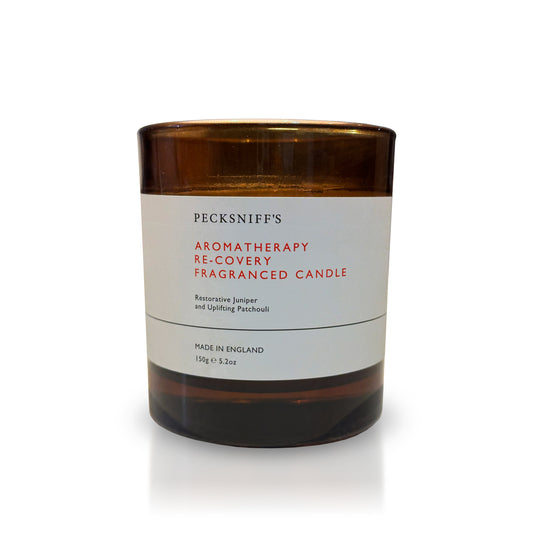 Pecksniffs Aromatherapy Re-Covery Candle with Dust Cover | 1 Wick, 150g/5.29oz