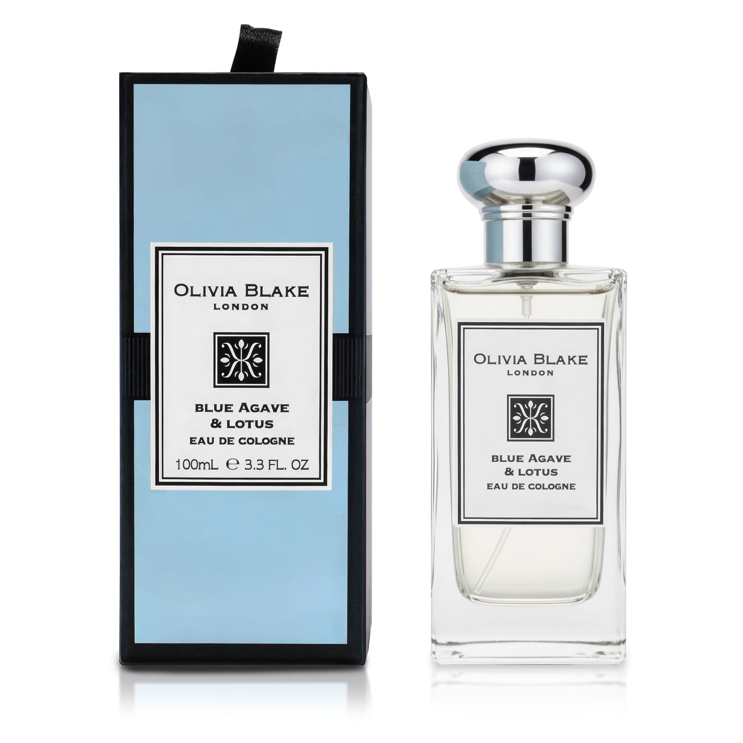 Olivia Blake Blue Agave & Lotus Perfume for Women – Fine Fragrance Eau de Cologne Spray, 100 ml/3.3 fl oz