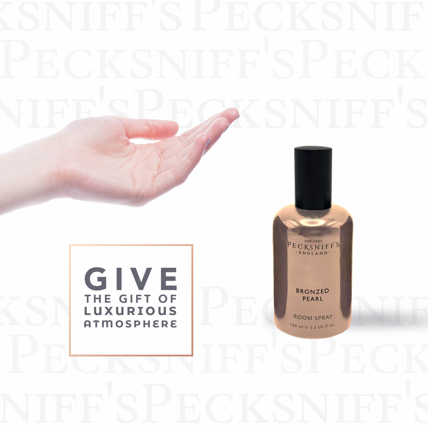 Pecksniffs Bronzed Pearl Room Spray | 100ml/3.38 Fl Oz