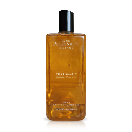 Pecksniffs Charismatic Men's Bath and Shower Gel | 500ml /16.9 Fl Oz