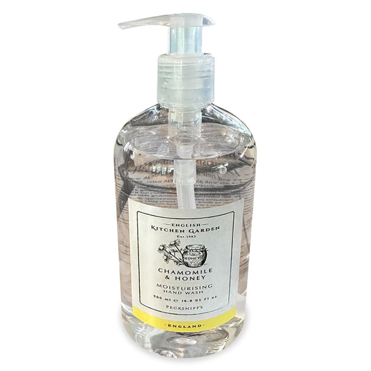 Pecksniff's Classic Chamomile & Honey Scented Moisturizing Hand Wash | 500ml, 16.9 Fl oz