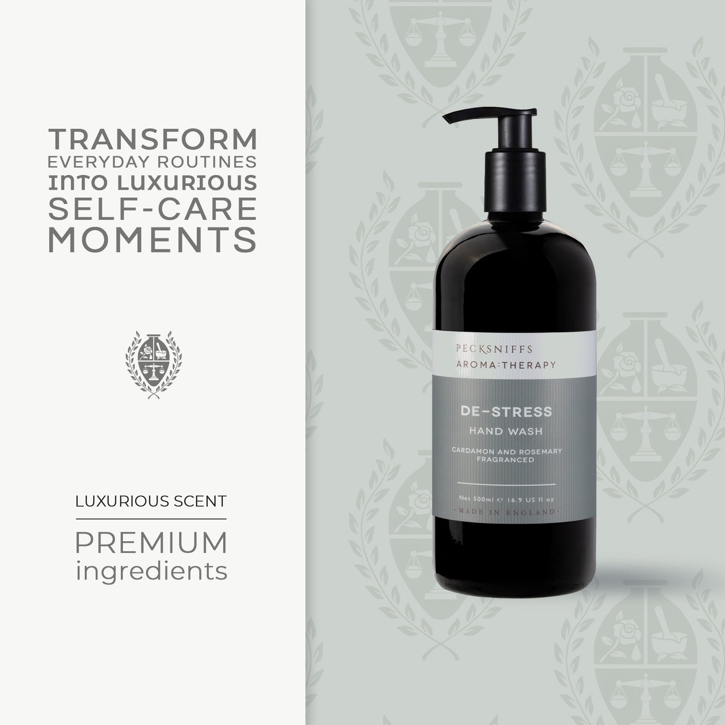 Pecksniff's Aroma:Therapy De-Stress 500 ml/16.9 fl oz Hand Wash