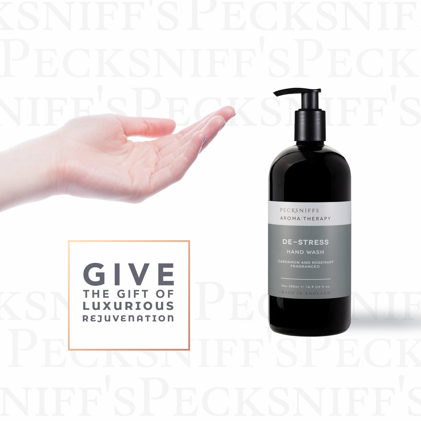Pecksniff's Aroma:Therapy De-Stress 500 ml/16.9 fl oz Hand Wash
