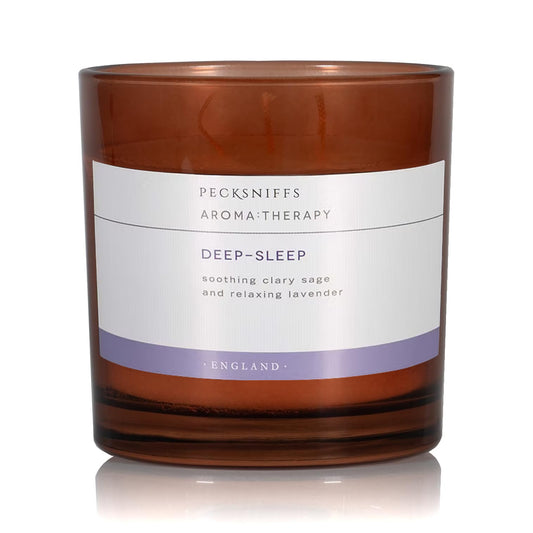 Pecksniffs Amber Deep Sleep Candle | 3 Wicks, 550g/19.40oz