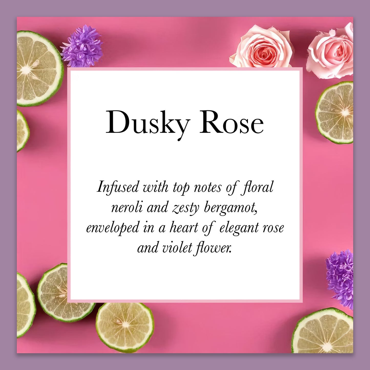 Olivia Blake Dusky Rose Perfume for Women – Fine Fragrance Eau de Cologne Spray, 100 ml/3.3 fl oz